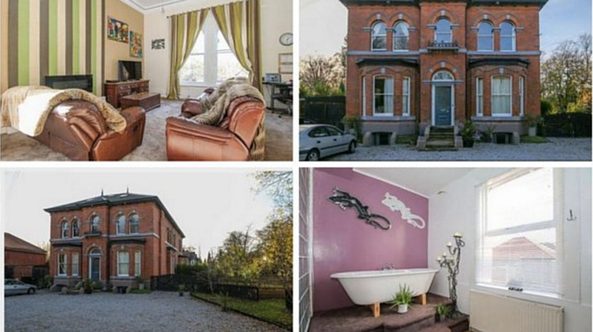 Victorian mansion goes on sale in Manchester